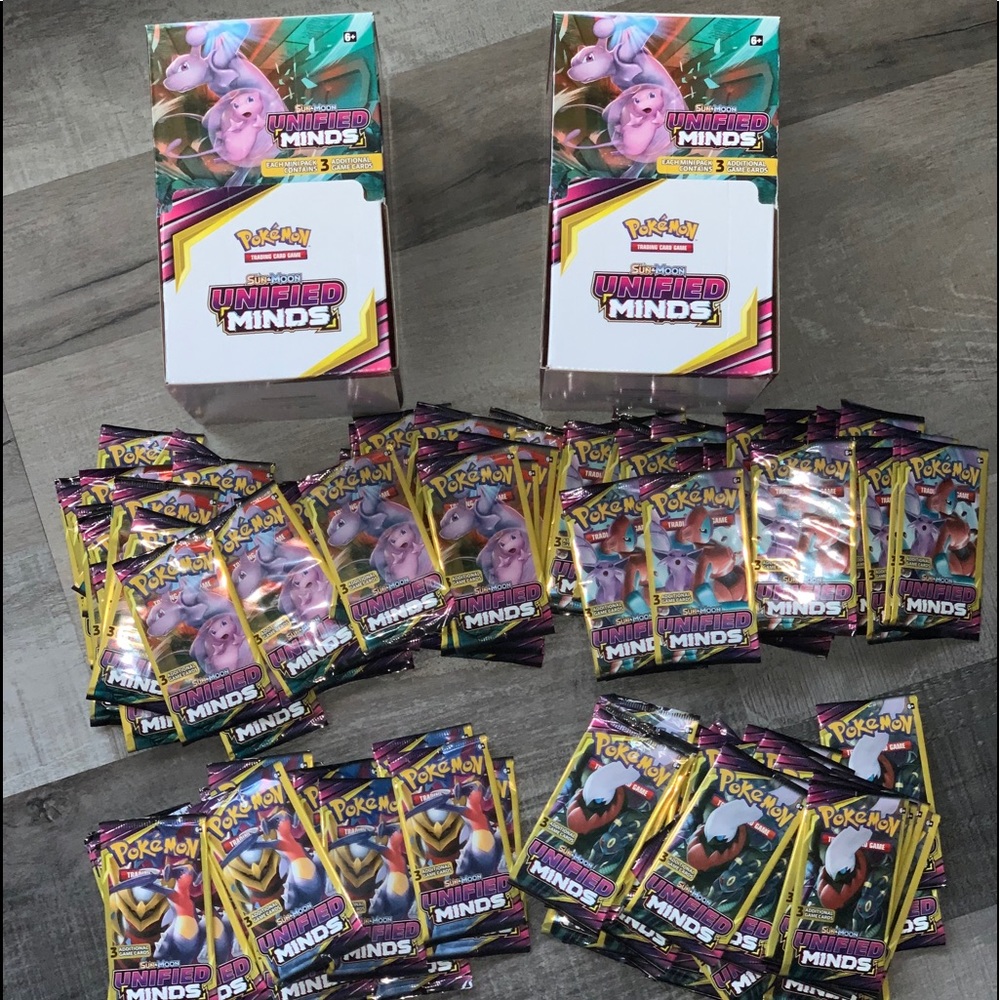 COPY - Pokémon unified minds sun&moon packs